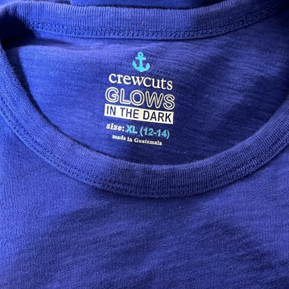 J. Crew Crewcuts Glow in The Dark Tee Sz XL - Picture 6 of 6